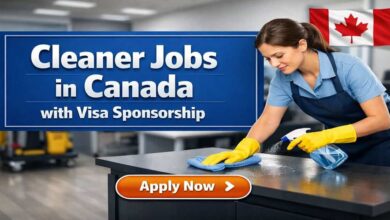 Cleaner Jobs in Canada with Visa Sponsorship