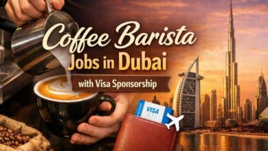 Coffee Barista Jobs in Dubai with Visa Sponsorship