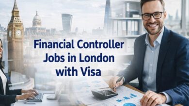 Financial Controller Jobs in London with Visa