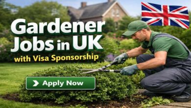 Gardener Jobs in UK with Visa Sponsorship