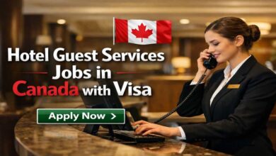 Hotel Guest Services Jobs in Canada with Visa