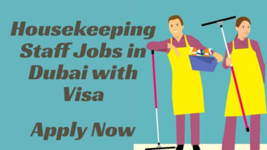 Housekeeping Staff Jobs in Dubai with Visa