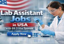 Lab Assistant Jobs in USA with EB-3 Visa Sponsor