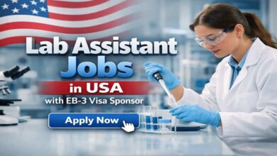 Lab Assistant Jobs in USA with EB-3 Visa Sponsor
