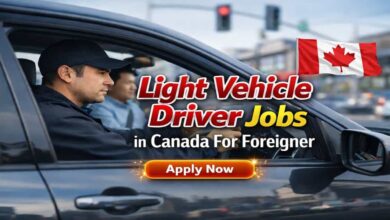Light Vehicle Driver Jobs in Canada For Foreigner