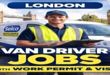 London Van Driver Jobs with Work Permit and Visa