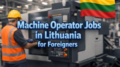 Machine Operator Jobs in Lithuania for Foreigners