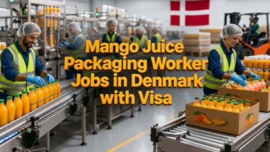 Mango Juice Packaging Worker Jobs in Denmark with Visa