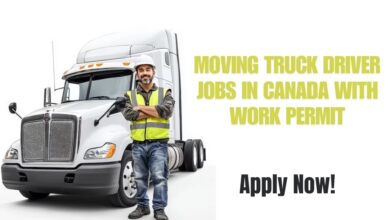 Moving Truck Driver Jobs in Canada With Work Permit