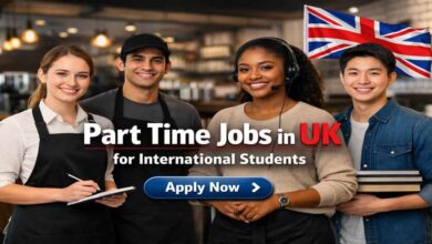 Part Time Jobs in UK for International Students