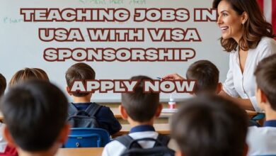 Teaching Jobs in USA with Visa Sponsorship