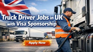 Truck Driver Jobs in UK with Visa Sponsorship