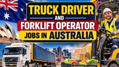 Truck Driver and Forklift Operator Jobs in Australia