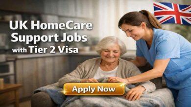 UK HomeCare Support Jobs with Tier 2 Visa