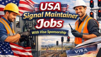 USA Signal Maintainer Jobs with Visa Sponsorship
