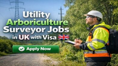 Utility Arboriculture Surveyor Jobs in UK with Visa