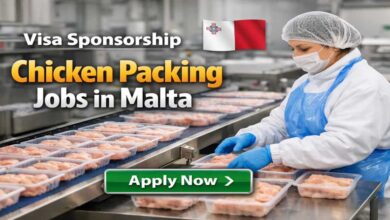 Visa Sponsorship Chicken Packing Jobs in Malta