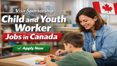 Visa Sponsorship Child and Youth Worker Jobs in Canada