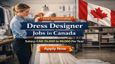 Visa Sponsorship Dress Designer Jobs in Canada