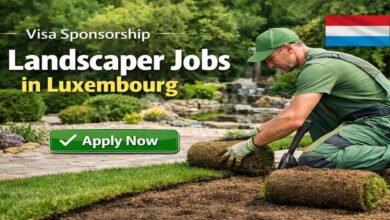 Visa Sponsorship Landscaper Jobs in Luxembourg