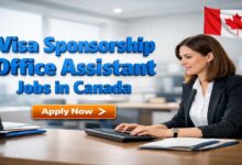 Visa Sponsorship Office Assistant Jobs in Canada