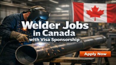 Welder Jobs in Canada with Visa Sponsorship
