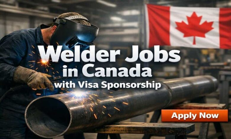 Welder Jobs in Canada with Visa Sponsorship