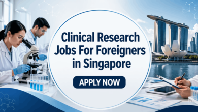 Clinical Research Jobs For Foreigners in Singapore