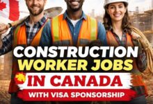 Construction Worker Jobs in Canada with Visa Sponsorship