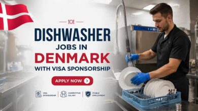Dishwasher Jobs in Denmark with Visa Sponsorship