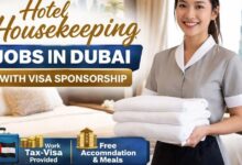 Hotel Housekeeping Jobs in Dubai with Visa Sponsorship