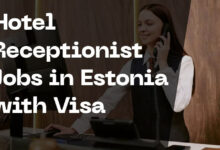 Hotel Receptionist Jobs in Estonia with Visa