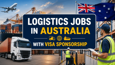 Logistics Jobs in Australia with Visa Sponsorship