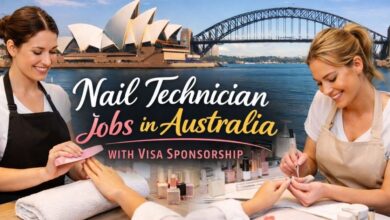 Nail Technician Jobs in Australia with Visa Sponsorship
