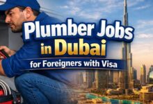 Plumber Jobs in Dubai for Foreigners with Visa