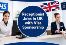 Receptionist Jobs in UK with Visa Sponsorship