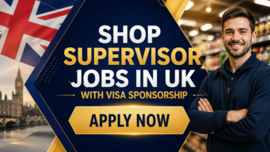 Shop Supervisor Jobs in UK with Visa Sponsorship