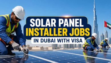 Solar Panel Installer Jobs in Dubai with Visa