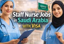 Staff Nurse Jobs in Saudi Arabia with Visa