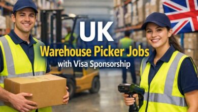 UK Warehouse Picker Jobs with Visa Sponsorship