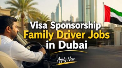 Visa Sponsorship Family Driver Jobs in Dubai