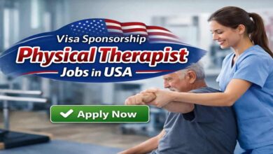 Visa Sponsorship Physical Therapist Jobs in USA