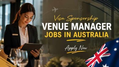 Visa Sponsorship Venue Manager Jobs in Australia