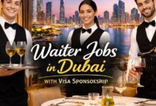 Waiter Jobs in Dubai with Visa Sponsorship