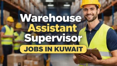 Warehouse Assistant Supervisor Jobs in Kuwait
