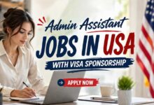Admin Assistant Jobs in USA with Visa Sponsorship