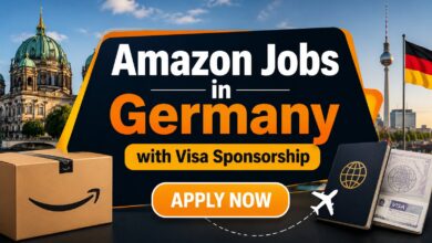 Amazon Jobs in Germany with Visa Sponsorship