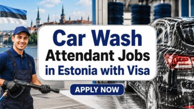 Car Wash Attendant Jobs in Estonia with Visa