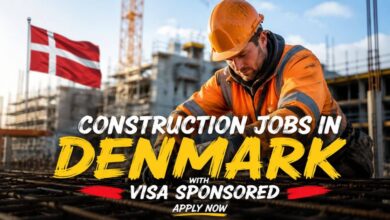 Construction Jobs in Denmark with Visa Sponsored