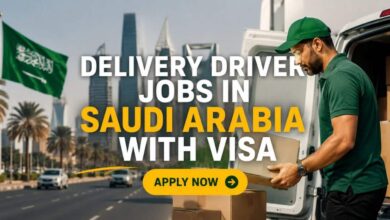 Delivery Driver Jobs in Saudi Arabia with Visa